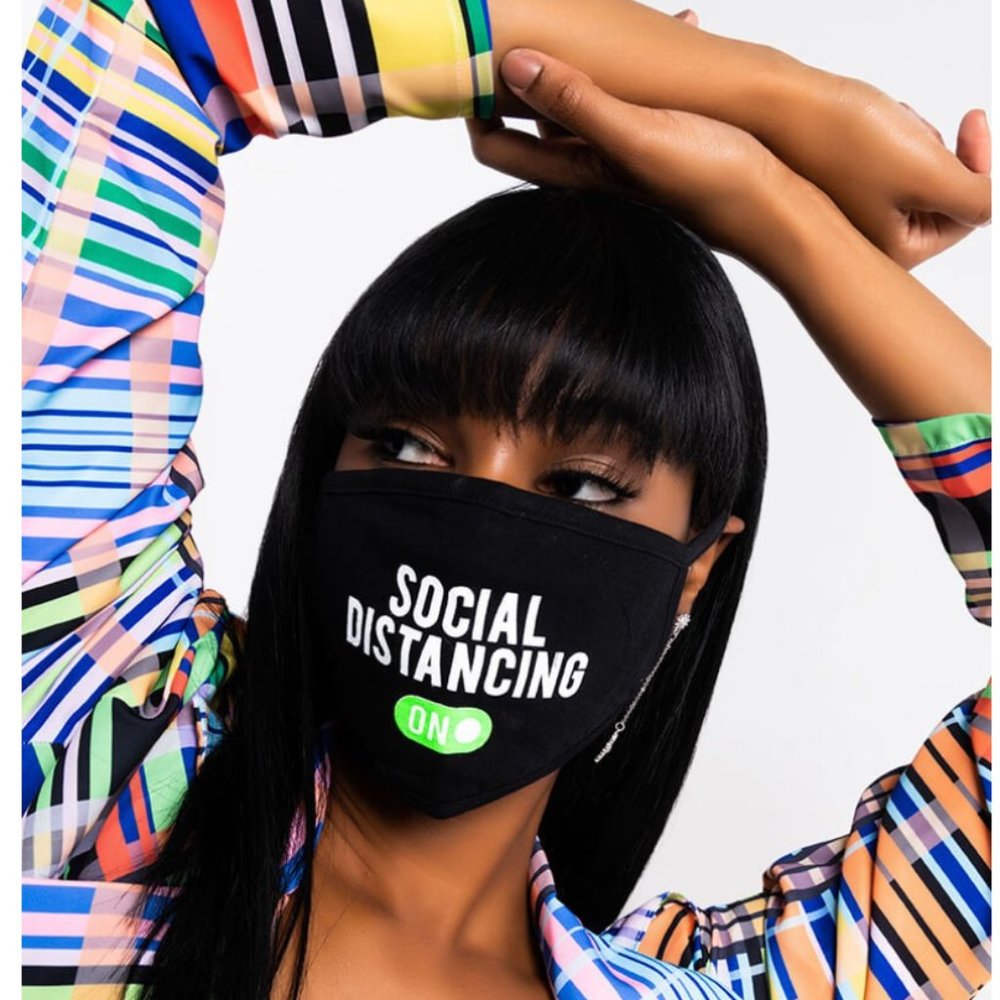SOCIAL DISTANCING FACE MASK